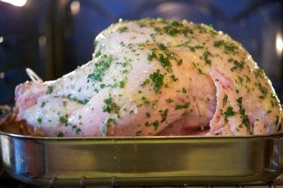 Turkey before oven