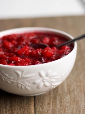 Cranberry Pear Sauce 