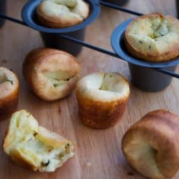 Lemon basil popover