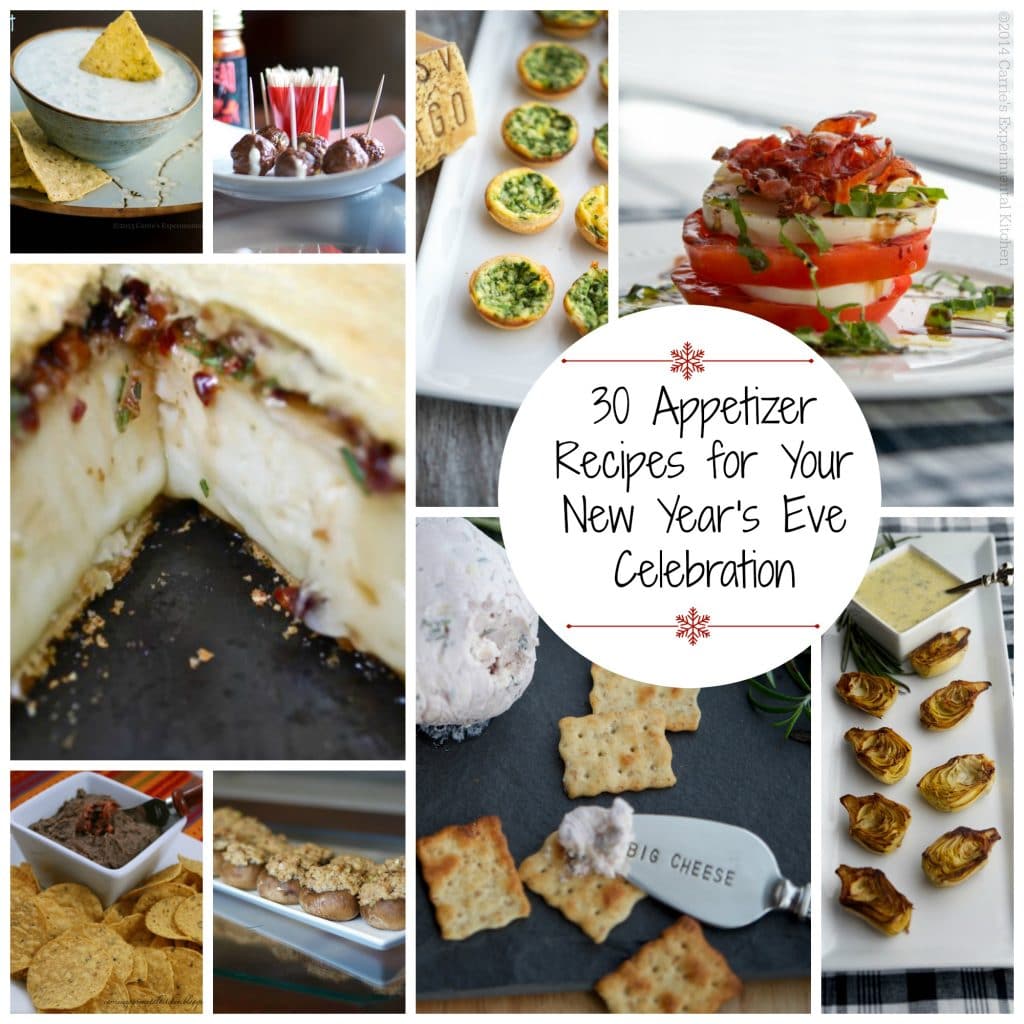 30 Appetizer Recipes for New Years Eve