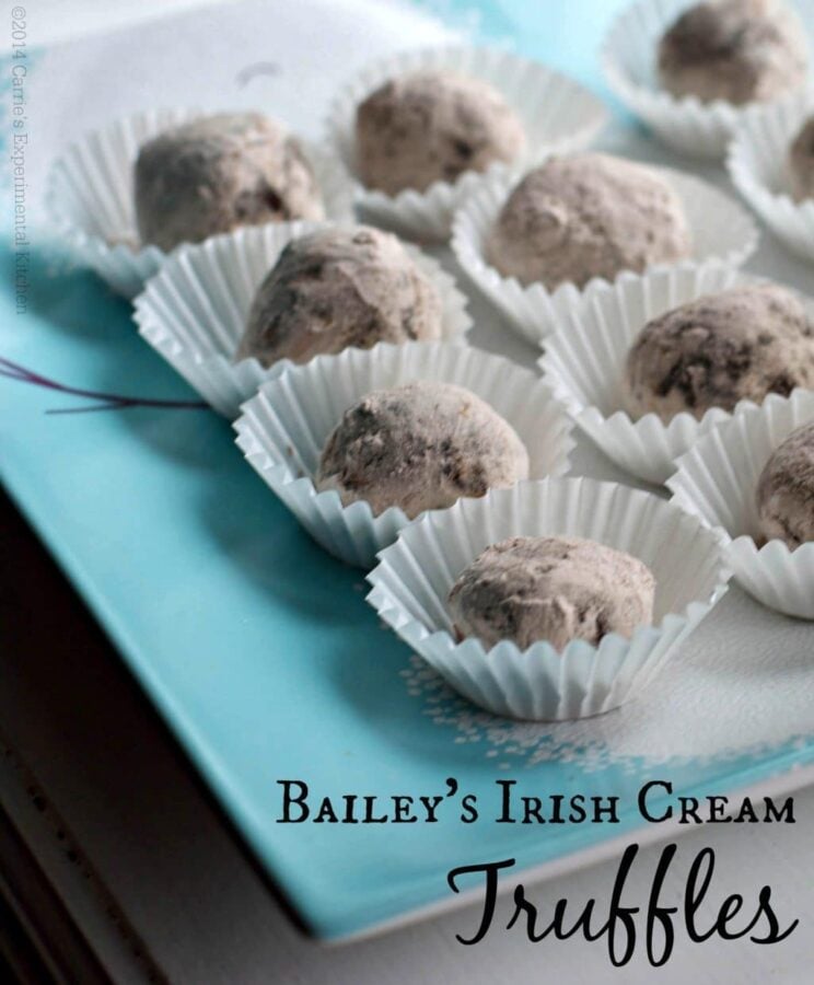 These rich and creamy Bailey's Irish Cream Truffles are so good and perfect for any holiday or special occasion.