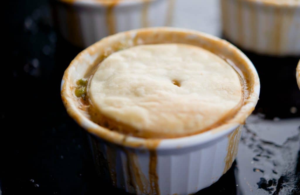 Individual Beef Pot Pie