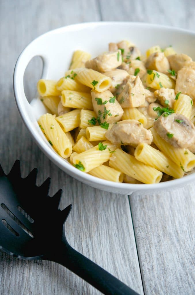 Chicken Marsala Rigatoni 