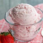 Enjoy homemade Strawberry Ice Cream at home with a few simple ingredients like fresh strawberries, milk and cream. You'll never buy store bought again.