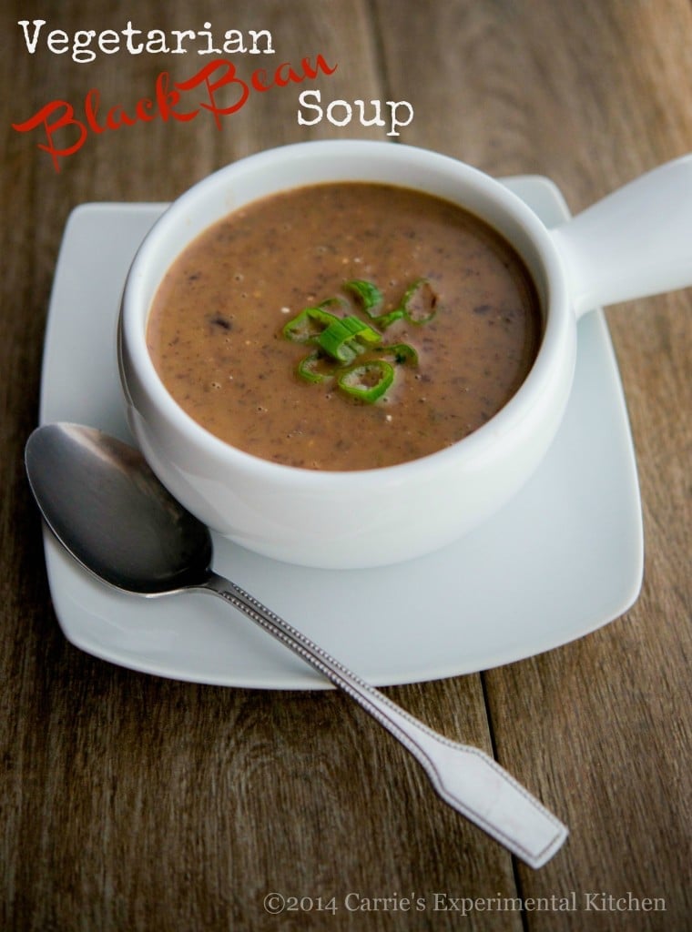 Vegetarian Black Bean Soup-cek