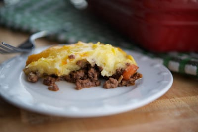 Cottage Pie plated