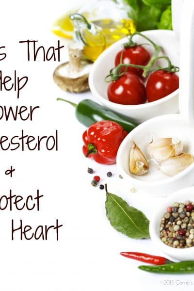 Foods that help lower cholesterol