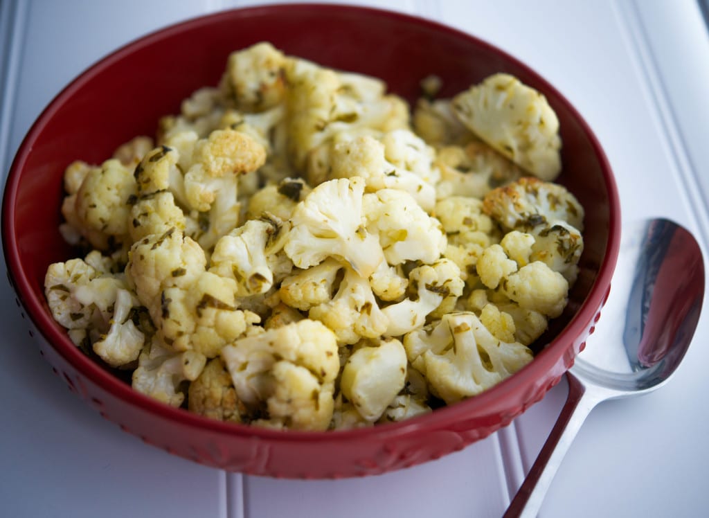 Gremolata Roasted Cauliflower