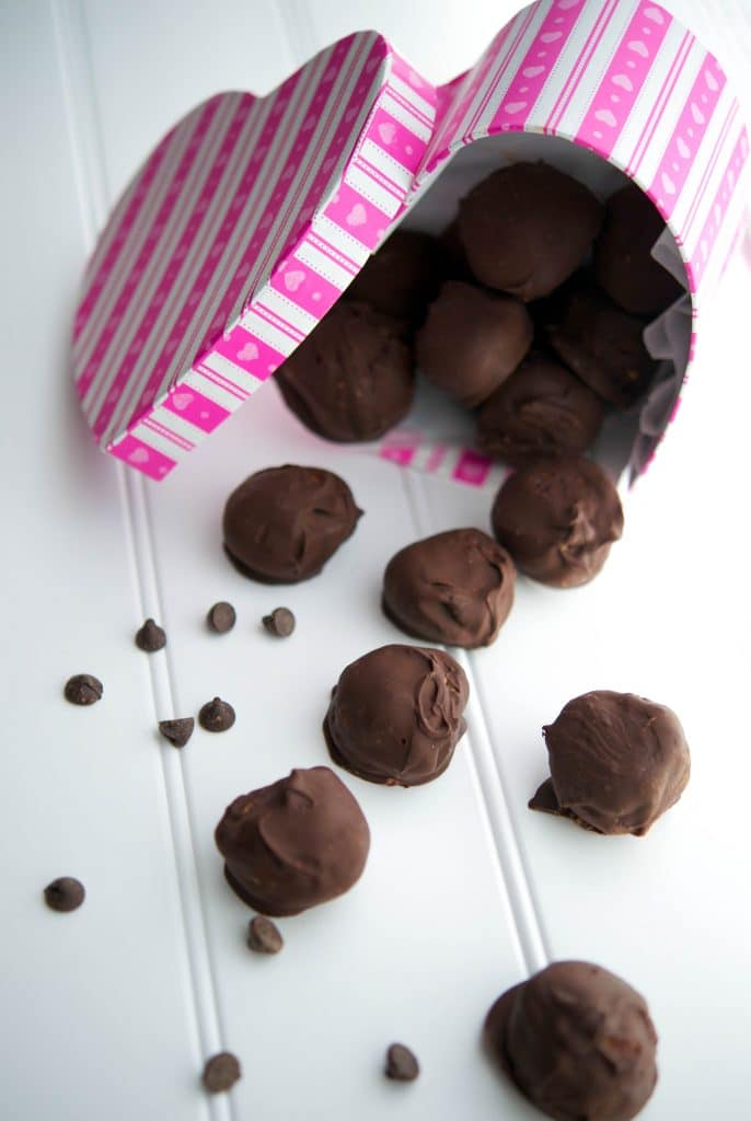 Peanut Butter & Jelly Truffles