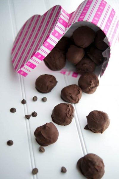 Peanut Butter & Jelly Truffles