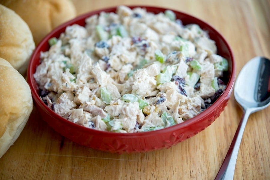 Rosemary Honey and Walnut Chicken Salad