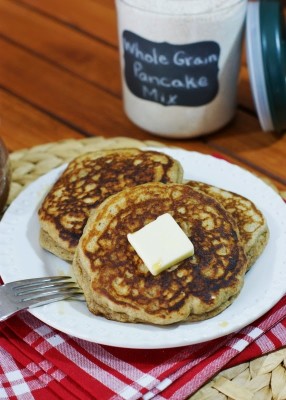 Whole Grain Pancakes 1