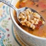 Zuppa di Farro (Italian Farro Soup)