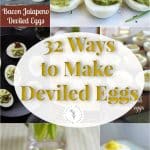 Tired of the same old boring deviled eggs? Try a new way to make them this Easter with these 32 Ways to Make Deviled Eggs.