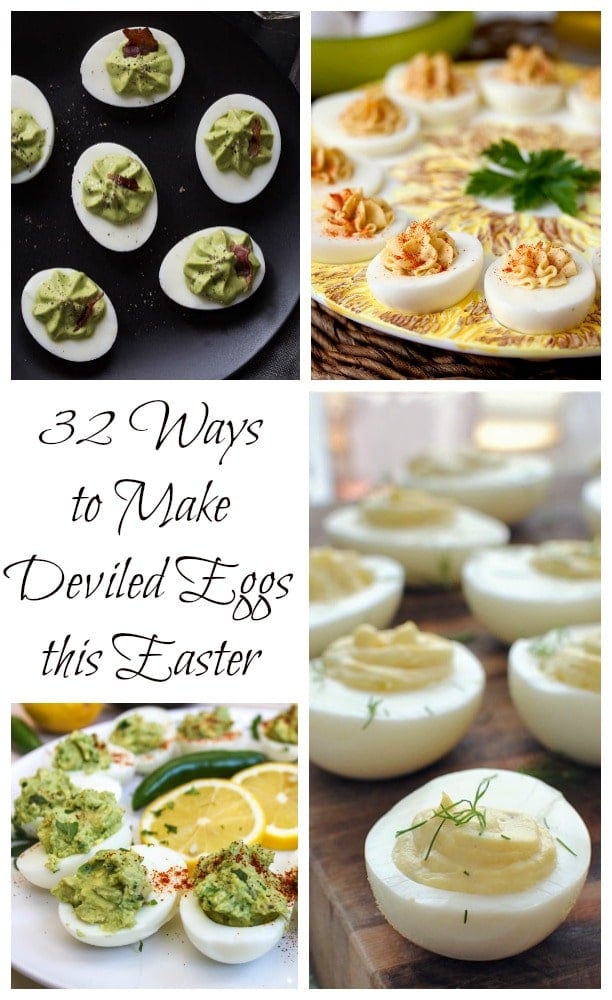 32 Ways to Make Deviled Eggs this Easter