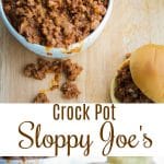 Crock Pot Sloppy Joe's 