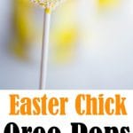 These Easter Oreo Chick Pops are adorable and would make a fun place setting on your Easter table. The kids will really love them too!