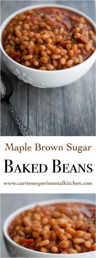 Maple Brown Sugar Baked Beans 