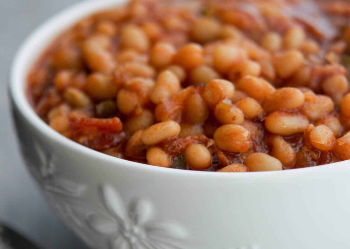Maple Brown Sugar Baked Beans