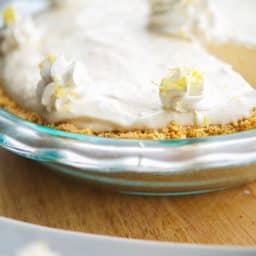 No Bake Limoncello Pie