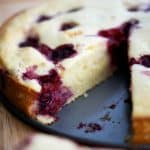 Raspberry Lemon Ricotta Cake