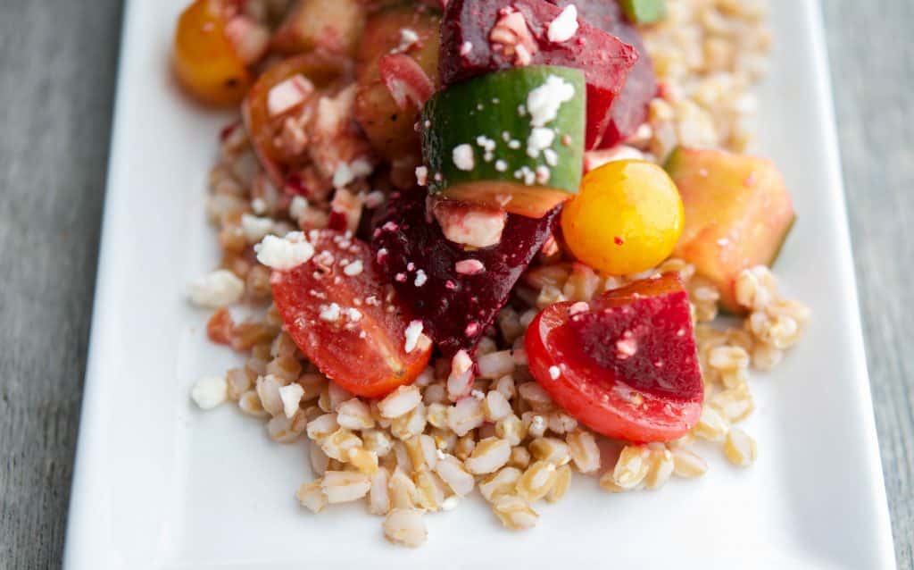 Santorini Farro Salad