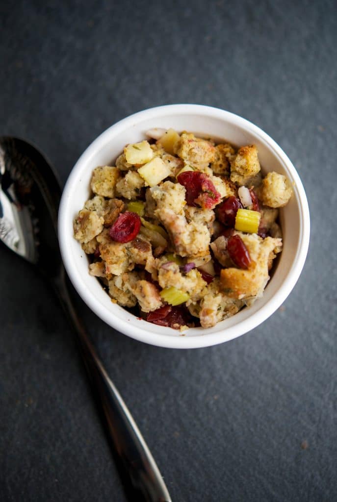 Apple Cranberry Stuffing