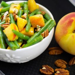 Green Bean Peach Salad