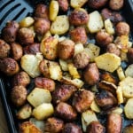 Roasted Italian Sausage and Potato Bake