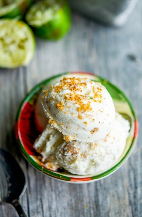 Key Lime Pie Ice Cream-Vertical