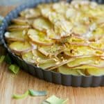 Red Potato & Leek Galette Horizontal