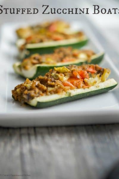 Stuffed Zucchini Boats