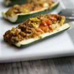 Stuffed Zucchini Boats-horizontal