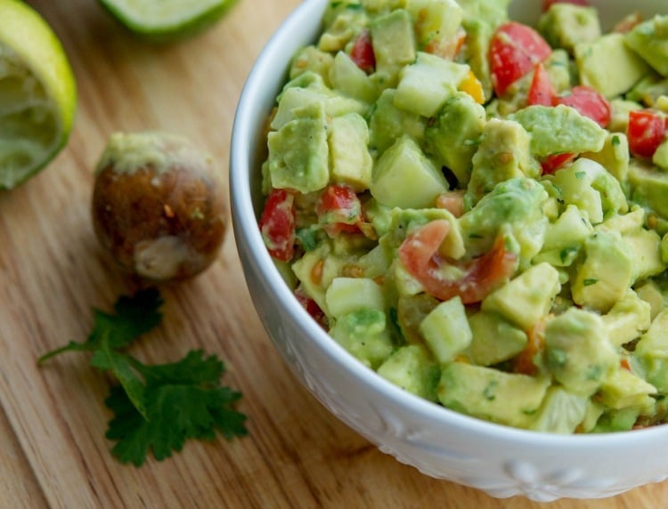 Tomato, Cucumber & Avocado Salad