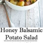 Honey Balsamic Potato Salad collage