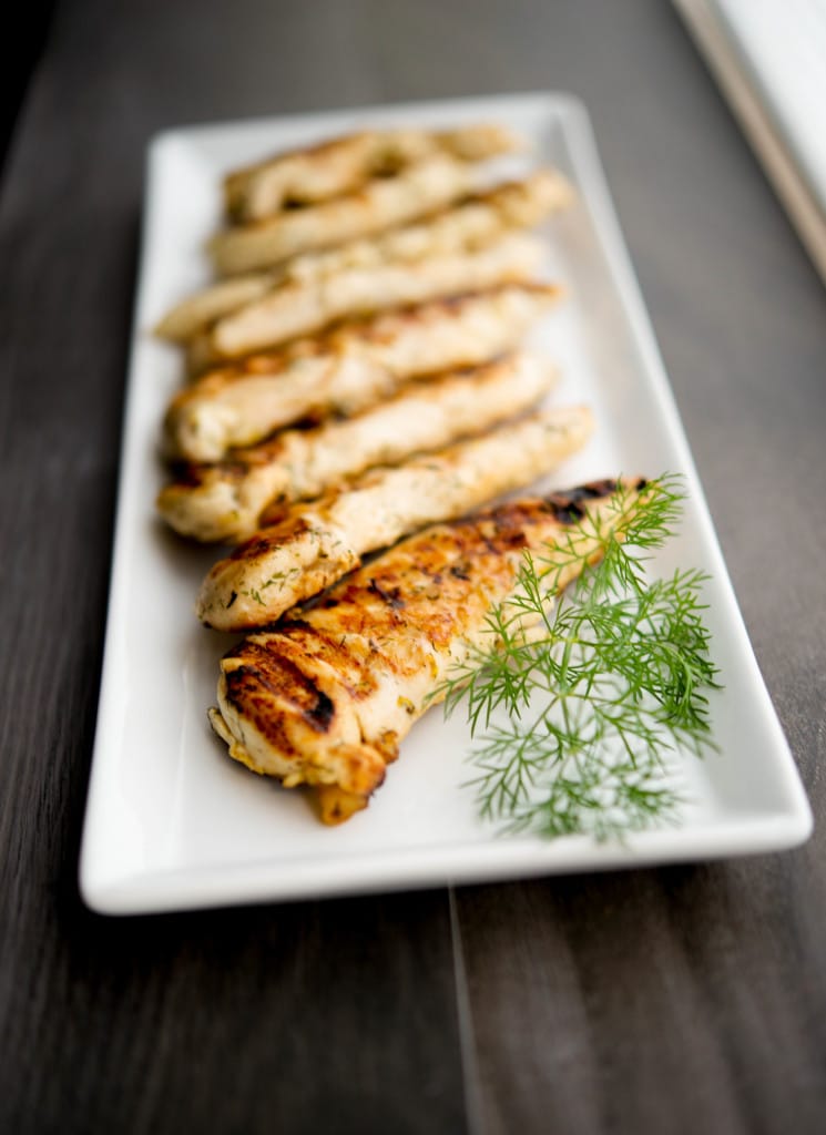 Lemon Dill Grilled Chicken-Carrie's Experimental Kitchen