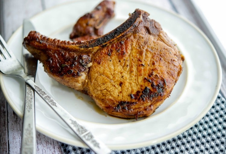 Pan.Seared Balsamic Pork Chops-Horizontal