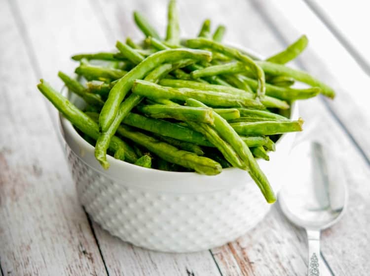 Sea Salt Roasted Green Beans - Carrie's Experimental Kitchen