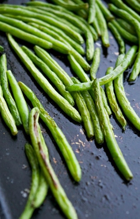 Sea Salt Roasted Green Beans