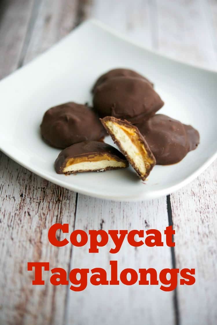 Copycat Tagalongs cookies