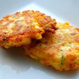 Corn and Cheddar Mashed Potato Fritters