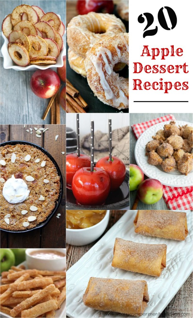 20 Apple Dessert Recipes | CarriesExperimentalKitchen.com