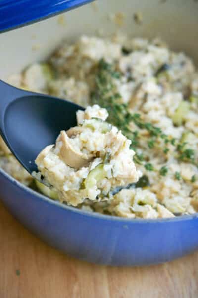 Chicken and Rice with Zucchini