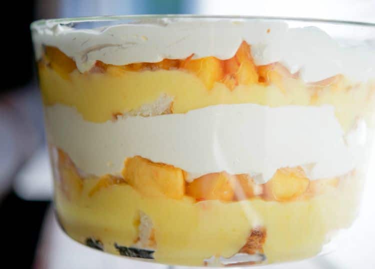 Peaches & Cream Trifle-horizontal