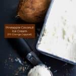 PF Changs Copycat Pineapple Coconut Ice Cream