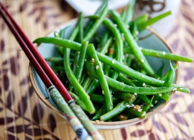 Sesame Ginger Sauteed Haricot Verts 2