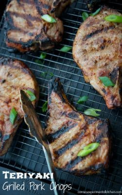 Teriyaki Grilled Pork Chops