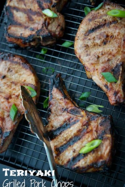 Teriyaki Grilled Pork Chops