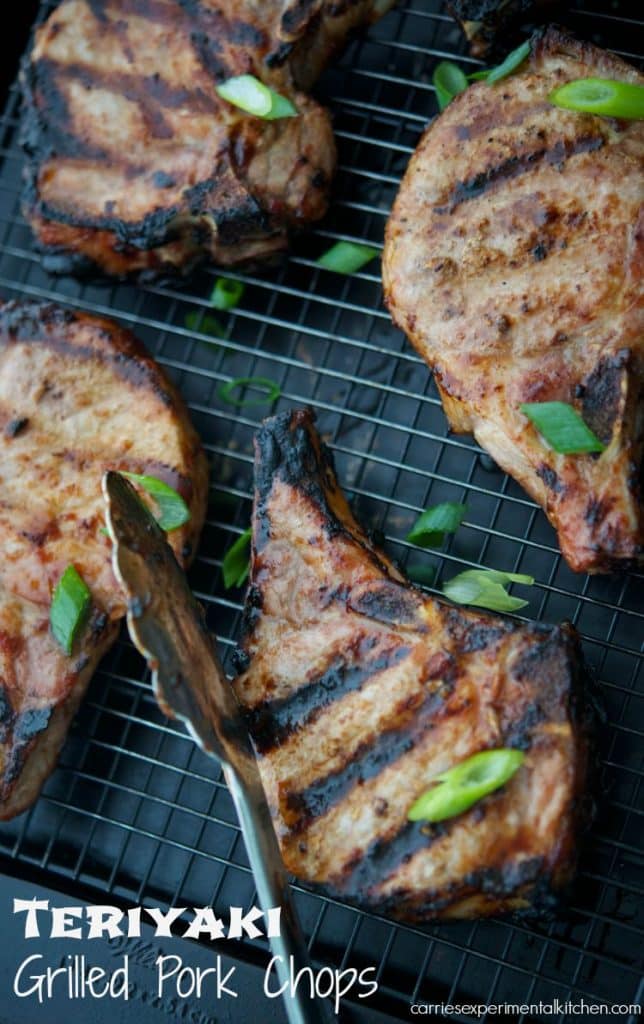 Teriyaki Grilled Pork Chops 