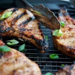 Teriyaki Grilled Pork Chops